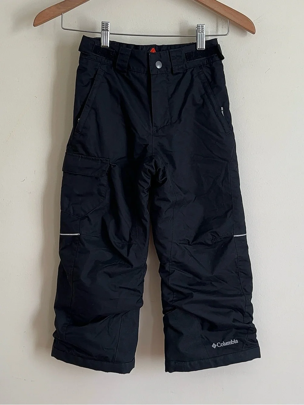 Columbia kids Bugaboo II Insulated Snow Pants XS Black Omni-Heat Waterproof